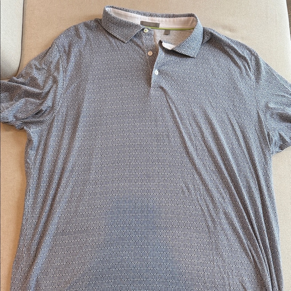 Tasc Patterned Polo Shirt for Men